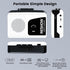 Cassette Cassette MP3 Reshow Player Recorder, Portable to Converter with USB-C, Built-in Speaker, Audio Tape to Digital