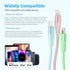 iPhone Charger 3Pack 10 FT, Apple MFi Certified Lightning Cable Fast Charging Cord Compatible with iPhone 14 13 12 11