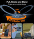 TORRAS 360° Spin Magnetic Stand for Samsung Galaxy S24 Ultra Case: Compatible with Magsafe, Military Grade Shockproof