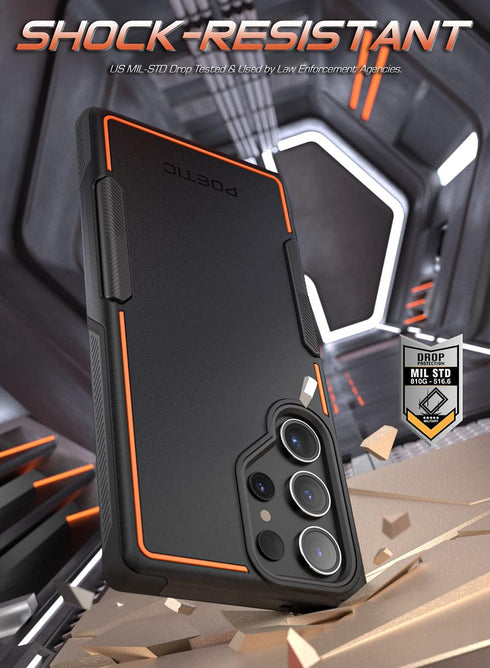 Poetic Neon Series Case for Samsung Galaxy S23 Ultra 5G 6.8 inch, Dual Layer Heavy Duty Tough Rugged Slim Shockproof