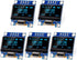Drocoge 0.96 Inch OLED Display Module 12864 LCD Screen 128x64 IIC I2C OLED
