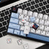 MOLGRIA Keycaps Hello World 134 Set, Custom PBT Cherry Profile Key Caps with Puller for Gateron Kailh MX