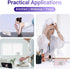 cobee 3 360Rotation Pcs Butterfly Cell Phone Ring Stand Holder, Cute Butterfly Pattern Painted Metal Finger Stand
