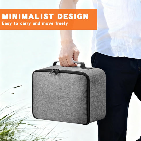 (ID:10.4*8.8*5in) Grekos Projector Carrying Bag,Projector Carrying Case for Accessories,Portable Carrying Bag