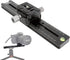 koolehaoda 240mm Professional Rail Nodal Slide with Quick Release Clamp, Dual Dovetail Camera Bracket Mount