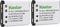 Kastar 2 Pack Battery Compatible with Olympus Li-42B, Li-40B, Li42B, Li40B, FE-230, Pentax D-Li63, Fuji NP-45, NP-45A,