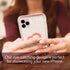 VENA vLove Glitter Clear Case - Rose Gold Compatible with Apple iPhone 11 Pro Max (6.5"-inch 2019)