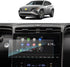 SKTU Screen Protector for 2022 2023 2024 Hyundai Tucson - Anti Scratch Tempered Glass for Navigation