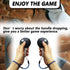 Improved Replacement Wrist Wraps for Oculus Quest 3 Controller, Adjustable Black Hand Straps with Resin White Stopper