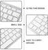 Veemoon Wireless Hebrew Keyboard, Ultra Slim Compact Keyboard for Laptop Computer (White)