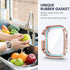 Tensea 2 in 1 Waterproof Case for Apple Watch Ultra2/Ultra 49mm, Hard PC Diamond Bumper with Tempered Glass Film, Bling