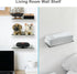 (9-Inch TXEsign Wall Shelf Speaker Stand, Small Wall Holder Speaker Mount for Webcam, Cell Phones, Display Shelf