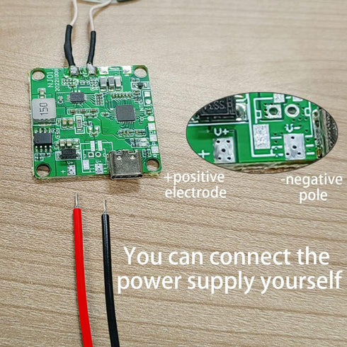 Gikfun 20W Qi Charger Module Coil for Car Fast Charging DIY Parts, Universal Type-C Interface EK1984