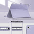 Fintie Case for iPad 9th/8th/7th Generation - Multi-Angle Viewing Stand Cover with Pocket & Pencil Holder, Lilac Purple