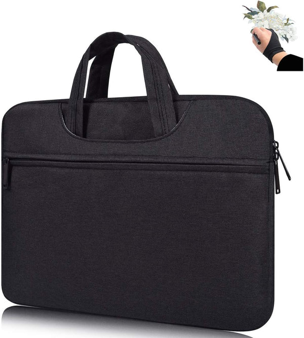 Portable Drawing Tablet Monitor Case for Huion KAMVAS 13, Compatible with Wacom One DTC133 (Black)