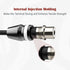 1ft RCA Y Adapter Splitter Connector Cable, 2 Female to 1 Male Nickel Plated (2 Pack)