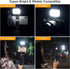 PICTRON VL28 Vlogging Light for iPhone Mini LED Camera Light, Rechargeable 5600K 95+ Fill Light for GoPro, Sony, Canon
