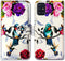 Wallet Case for Galaxy A51, Hummingbird in Flowers Leather Flip Cover with Card Slot Holder Kickstand for Samsung