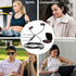 USB C Headphones with Charging for iPhone 15 Plus Pro Max, Samsung S24 S23 S22 A53 - Magnetic Wired Earbuds with Mic