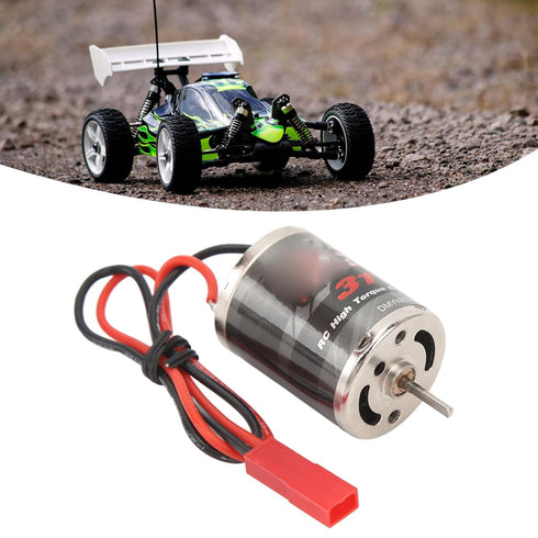 370 31T 30000 RC Electric Motor, High Torque Brushed Motor RPM Non Load Speed RC Electric Motor for RC Boat Airplane