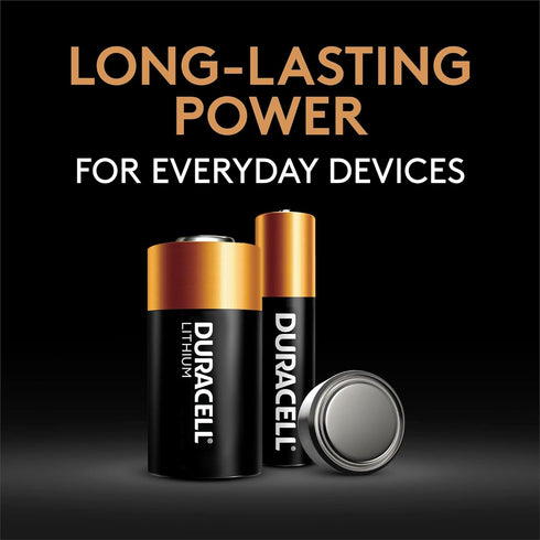 Duracell 1/3N 3V Lithium Battery, 1 Count Pack for Digital Cameras and Watches