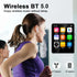 Docooler MP3 MP4 2.4 Inch MP3 Player with Speaker Full Touch Screen BT with Built in Speaker and TF Card Expansion