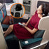 Gold Plated Airplane Flight Headphone Adapters (Pack of 2) by Mobi Lock, Use Earphones with In-Flight Media