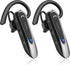 Link Dream Bluetooth Earpiece, Wireless CVC8.0 Headset for Cell Phone, Dual Mic Noise Canceling Handsfree Phone