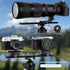 Leftfoto 280mm Metal Dovetail Slide Rail Arca Swiss Type Quick Release Plate with Cold Shoe & Anti-Slip Pads for DSLR