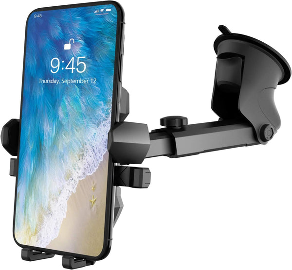 Universal Long Neck Phone Holder for Car, Compatible with iPhone Xs, XS Max, XR, 8, 7, S10, S9, LG and More