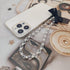 cioatu 2 Pack Phone Charms, Cute Aesthetic Beaded PhoneCharm Strap Phone Lanyard String PhoneChain Accessories for Bag