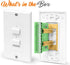 Pyle Wall Speaker Selector Switch - Home Audio 2-Channel A/B Speakers Controller Pod Box