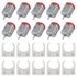 DWEII 20pcs 130 3V -12V 25000 Micro DC Motor Strong Magnetic Brushed Electric DC RPM Cars Toys Electric,High Speed