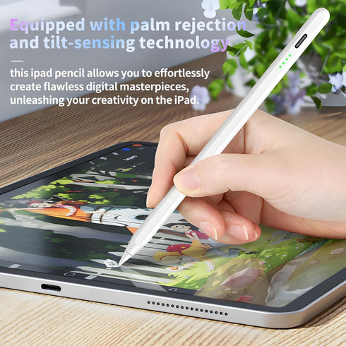 Mswinnie Stylus Pen for iPad - Fast Charge for iPad 10th Generation, Compatible with iPad Pro and Mini