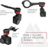KOM Cycling CM06 Quick Release GoPro Computer Mount, Compatible with Wahoo and Garmin Bike Computers