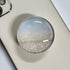 WUYULB Clear Crystal Collapsible Expandiing Mobile Phone Grip Stand Holder for Smartphones and