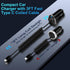 Android Type C Fast Car Charger for Samsung Galaxy S24 S23 FE A35 5G A15 A14 A25 A54 Z Fold 5 4, 3.4A Fast Charging