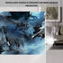 Zopsc 16:9 60-120 Inch Anti-Reflective(60inch) Portable Projection Screen White Synthetic Polyester Fabric Projector