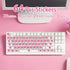 64 64PCS) Pcs Keyboard for Long Nails with Letters, Self-Adhesive Keyboard Stickers for Long Nails, Typing Aid