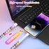 66W 3.3FT 14 13 12 11 8 7 6 Aolcev for iPhone Charging Cord Fast Charger Cable MFi Certified Cute Beaded Phone Charger