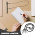 HOMSFOU 10pcs Stylus Tether - Plastic Elastic Tether Lanyard for Touch Pens, Perfect Tool to Tether Drawing Pen