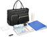 Rabjen Nurse Tote Bag with Padded 15.6” Laptop Sleeve, Medical Supplies Shoulder Bag for Home Health Care