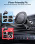 Miracase for MagSafe Car Mount with Metal Hook Clip, Magnetic Phone Holders for Car Phone Holder, Compatible