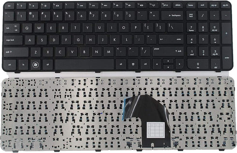 Replacement Keyboard with Frame for HP Pavilion G6 Series - Compatible with G6-2000 to G6-2300, US Layout