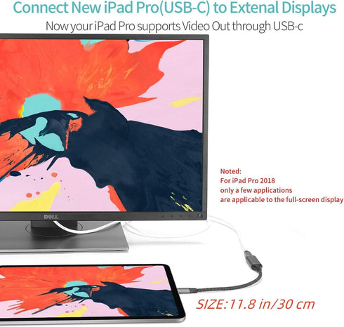 USB C to Mini Displayport Adapter (4K@60Hz), Thunderbolt 3 for iPhone 15 Series, M1/M2 MacBook