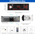 GOHHDL MP3 Single Din Bluetooth Multimedia Car Stereo Radio,Car Audio Player Support Hands-Free