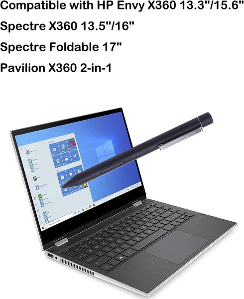 MS403 Pen for HP MPP 1.51 Compatible with HP Envy X360 13.3"/15.6", Spectre X360 13.5"/16", Pavilion X360 2-in-1 Stylus