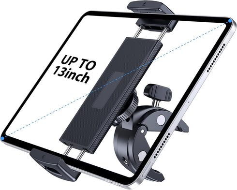 CreaDream Tablet Holder Mount for Spin Bike, Tablet Clamp for Treadmill, Indoor Stationary
