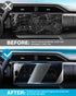 Karltys 2 Pack Tempered Glass Screen Protector for 2022-2024 GMC Sierra 1500/2024 Sierra HD 2500 3500 Accessories, Anti