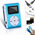 MP3 Portable Player with Clip, Mini Digital HiFi Lossless Sound Music Players with Metal Shell, Wearable Small Audio